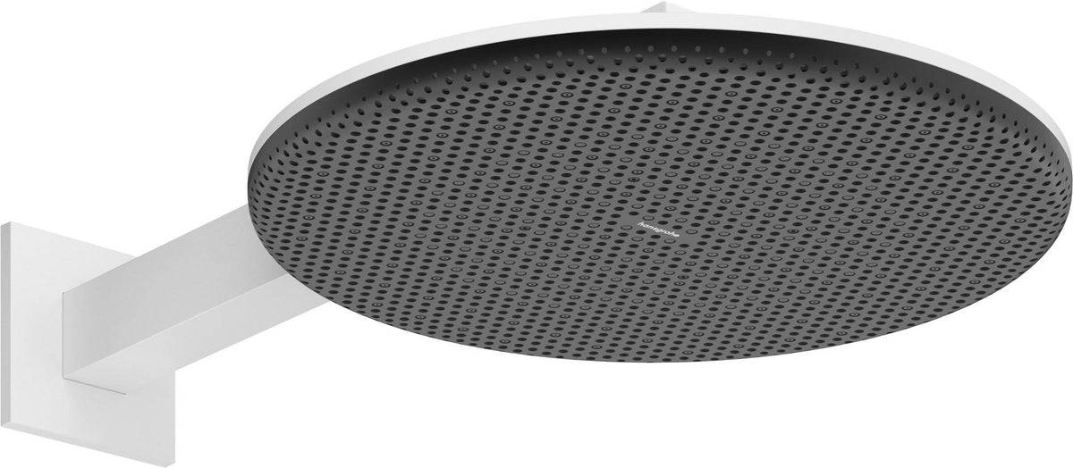 Hansgrohe Raindance Alive S 300 2jet EcoSmart Kopfbrause mit Brausearm – 300 mm, schwarz