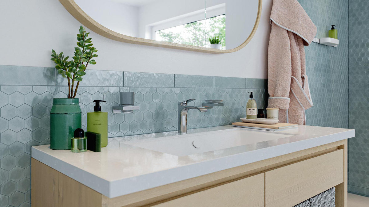 HANSGROHE AddStoris Lotionspender Wandmontage Chrom – 200 ml Flüssigseife, Mattglas