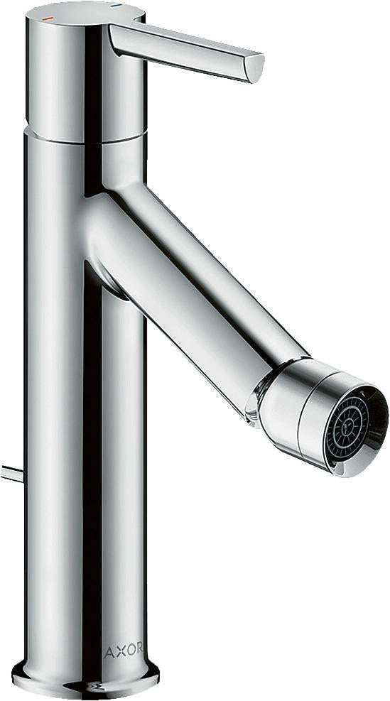 AXOR STARCK Einhebel-Bidetmischer DN 15 von Hansgrohe – mit Zugstangen-Ablaufgarnitur, chrom