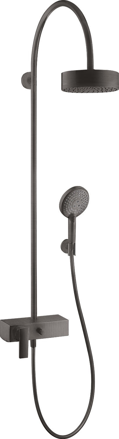 AXOR Citterio Showerpipe DN 15 mit Einhebelmischer und 1jet Kopfbrause – Chrom