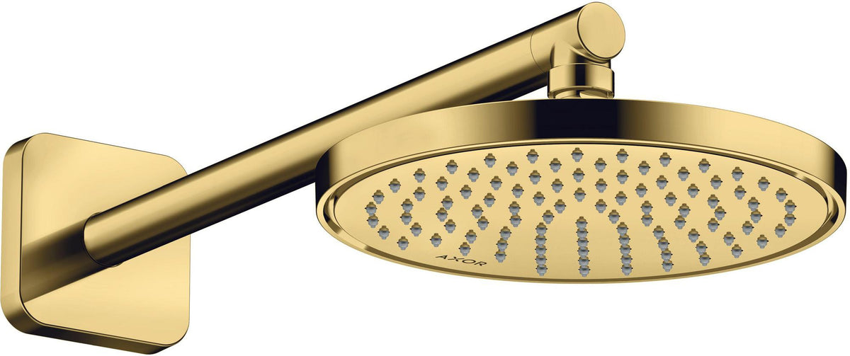 AXOR Kopfbrause 220 1jet EcoSmart Chrom – Rain-Duschkopf mit Antikalk, 220 mm, für Wand- und Deckenmontage