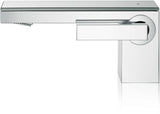 AXOR MyEdition Waschtischmischer 70 mit Glasplatte und Push-Open Ablaufgarnitur von Hansgrohe – chrom