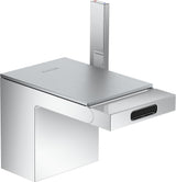 AXOR MYEDITION Einhebel-Bidetmischer ohne Platte polished gold optic mit Push-Open Ablaufgarnitur