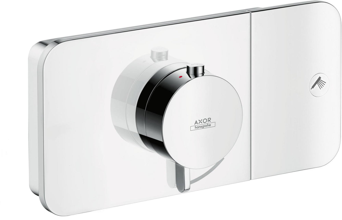 AXOR One Thermostatmodul Unterputz für 1 Verbraucher mit Select-Tasten und Eco-Funktion in Chrom