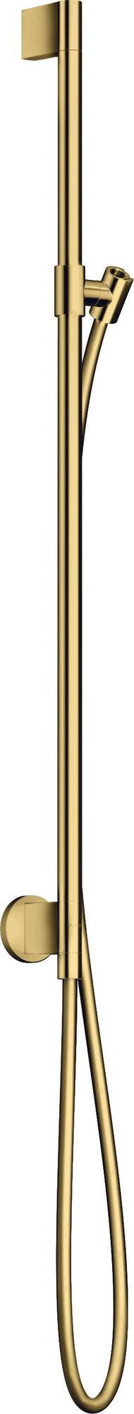 AXOR ONE Brausestange 900 mm mit Brauseschlauch 1600 mm und Wandanschluss in Chrom