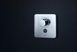 AXOR ShowerSelect Soft Highflow Thermostatbatterie für 1 Verbraucher – Chrom, quadratisch, Select-Button