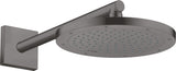 AXOR Kopfbrause 245 1 Jet EcoSmart Chrom – Rain-Duschkopf für Wand- und Deckenmontage