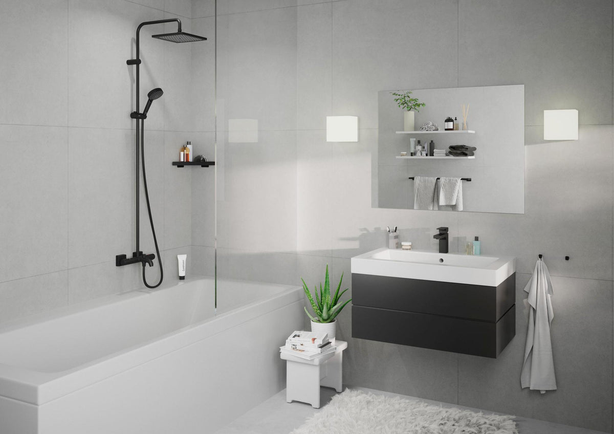 Hansgrohe AddStoris Seifenablage Chrom – Wandmontage mit verdeckter Befestigung