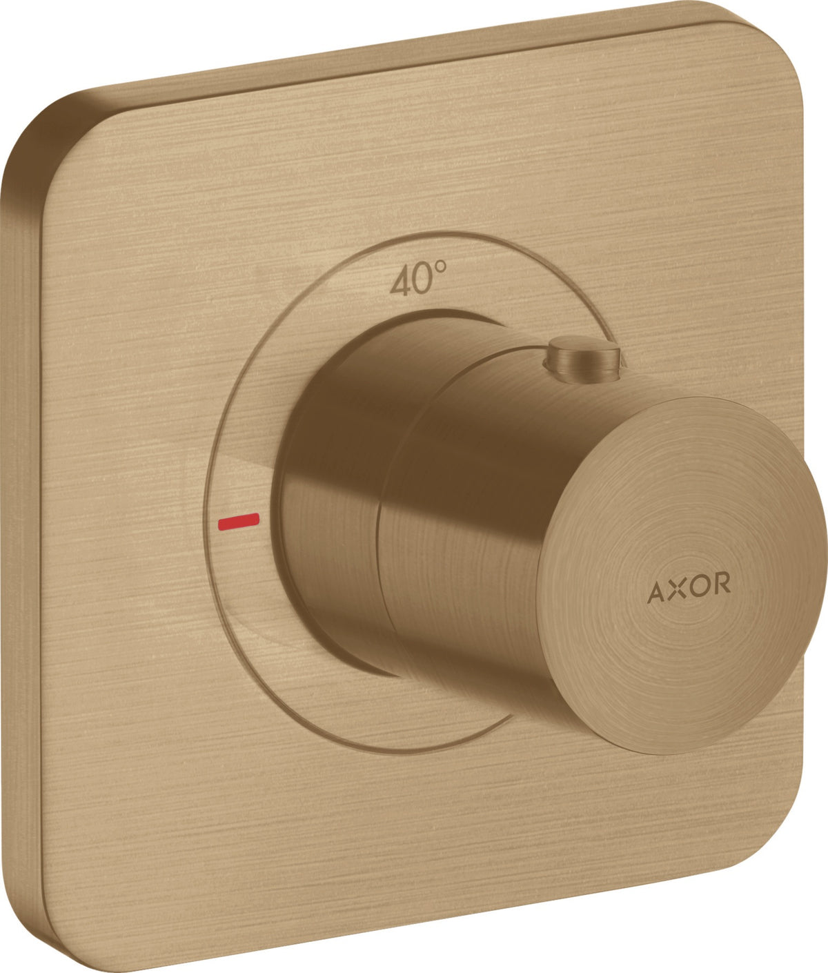 AXOR Citterio E Thermostatmodul DN 20 Unterputz – Chrom, quadratisch, thermostatisch