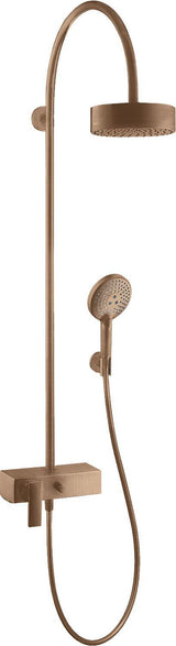 AXOR Citterio Showerpipe DN 15 mit Einhebelmischer und 1jet Kopfbrause – Chrom
