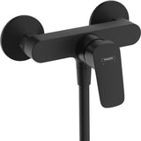 Hansgrohe Logis Brausemischer DN 15 Aufputz Chrom – Einhandhebelmischer mit Temperaturbegrenzung