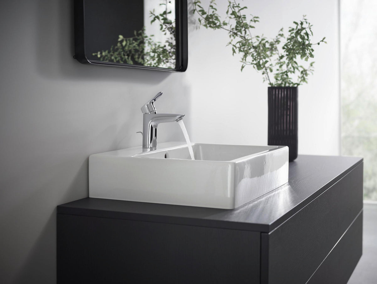 HANSGROHE Logis Einhebel-Waschtischmischer 100 mit Zugstangen-Ablaufgarnitur, chrom