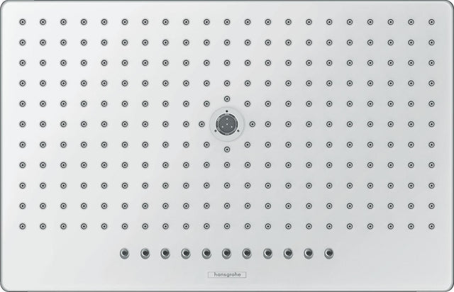 HANSGROHE Kopfbrause RAINMAKER SELECT 460 3jet DN 15 mit Deckenanschluss 100 mm weiß/chrom