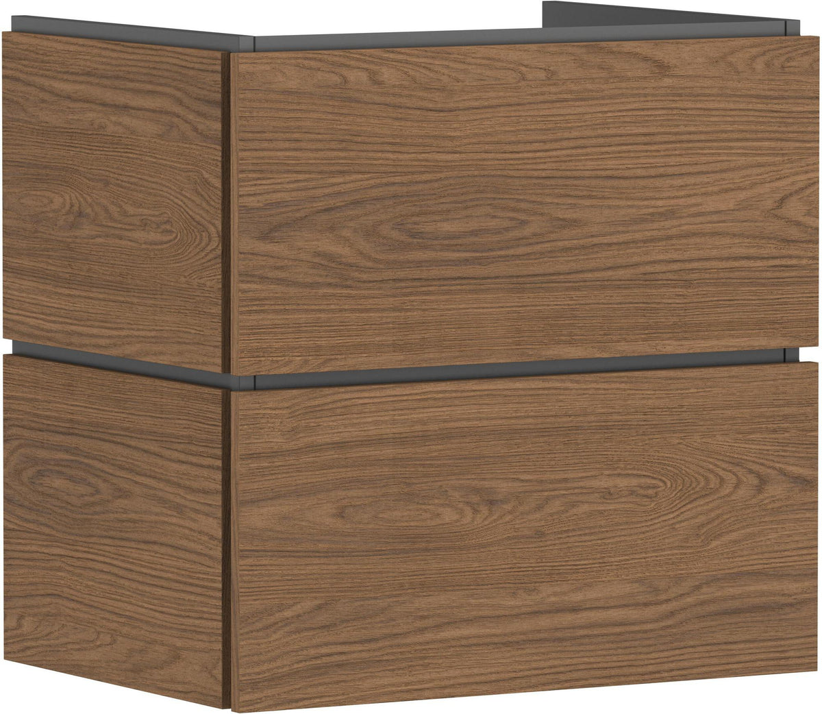 HANSGROHE Xilesa E Waschtischunterschrank 630 mm mit 2 Schubkästen und PushOpen