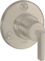 AXOR Citterio Ab-/Umstellventil Unterputz mit Hebelgriff, chrom – DN20, Messing