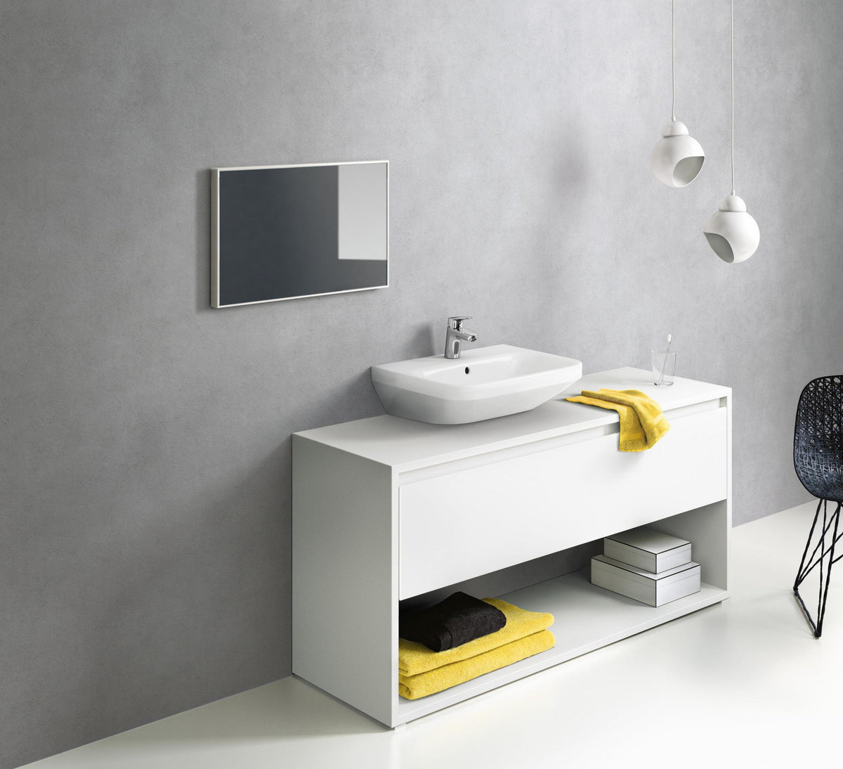 HANSGROHE Logis 70 Einhebel-Waschtischmischer DN 15 mit CoolStart und Zugstangen-Ablaufgarnitur, chrom
