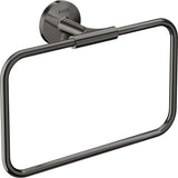 AXOR Universal Circular Handtuchring mattweiß – schwenkbar, verdeckte Wandmontage, Ø 250 mm