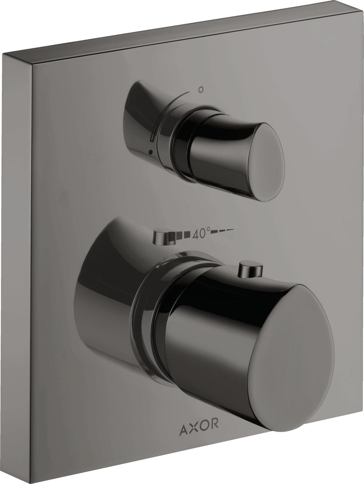 AXOR Starck Organic UP Thermostat mit Absperrventil – Chrom, 1 Verbraucher, quadratisch