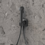 AXOR Bidette Handbrause Set mit Brausehalter und Metallbrauseschlauch 1250 mm, Kaltwasser, 1 Strahlart