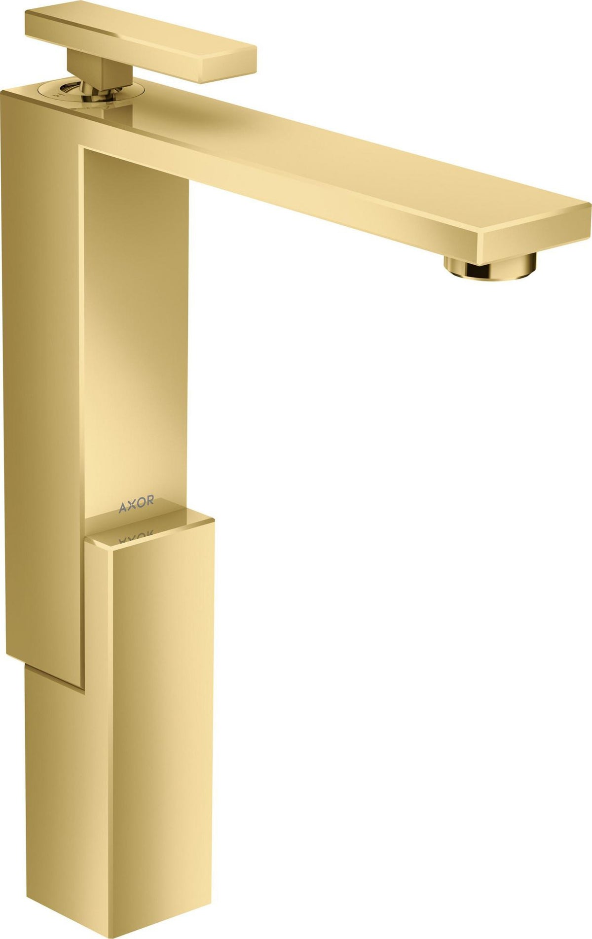 AXOR Edge Waschtischmischer 280 von Hansgrohe – Einhebelmischer mit ComfortZone und Push-Open Ablaufgarnitur in Chrom