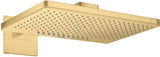 AXOR ShowerSolutions Kopfbrause 466 x 300 mm 2 Strahlarten Chrom – Rain & RainStream