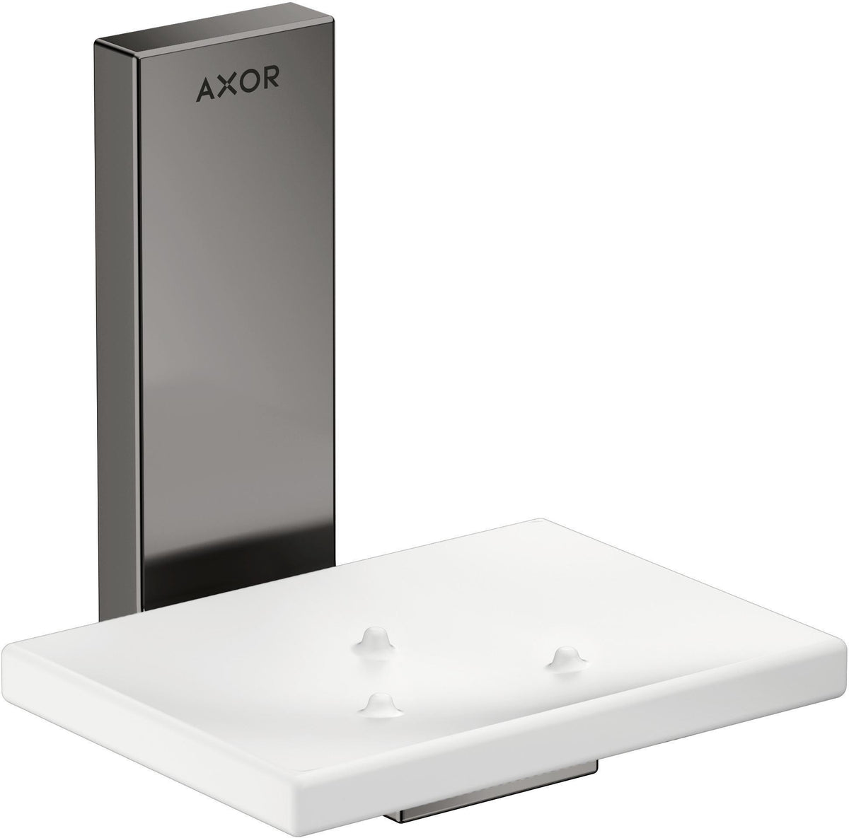 AXOR UNIVERSAL Seifenschale polished gold optic – Wandmontage, Glasablage, verdeckte Befestigung