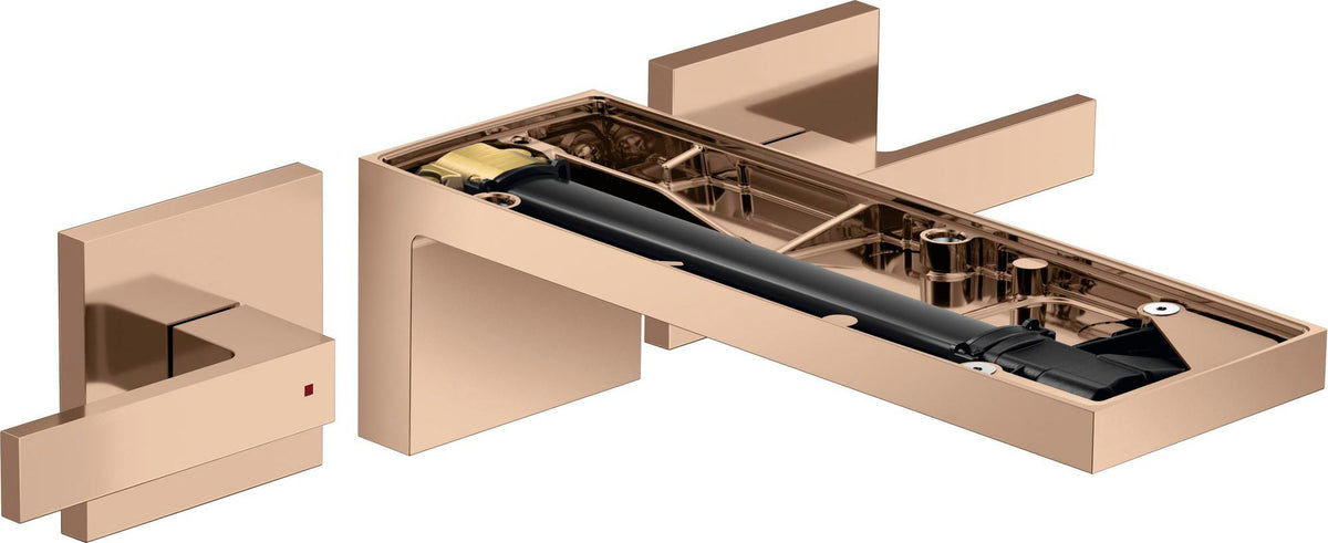 AXOR MYEDITION 3-Loch-Waschtischmischer mit Push-Open Ablaufgarnitur in Chrom