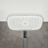 HANSGROHE Showerpipe RAINDANCE SELECT E 300 3jet ST DN 15 chrom – Duschsystem mit Thermostat ShowerTablet Select 300
