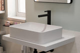 HANSGROHE Zesis S Waschtisch-Einhebelmischer 230 mm mattschwarz mit Zugstangen-Ablaufgarnitur