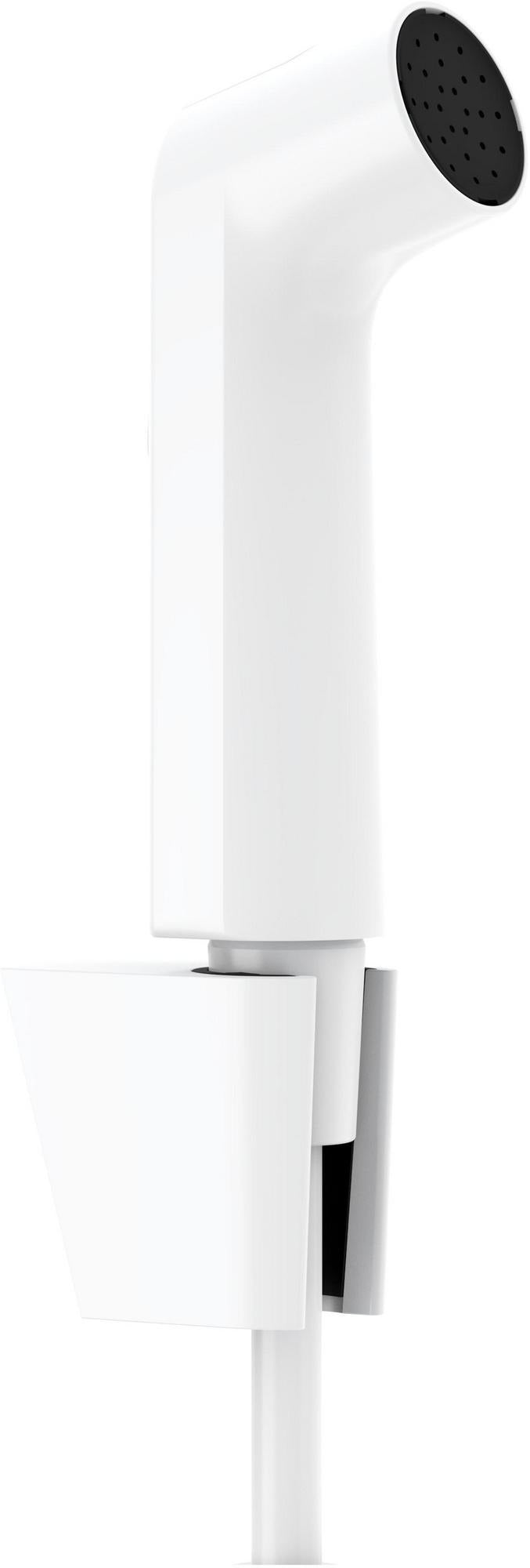hansgrohe Bidette S Handbrause 1jet mit Porter S Brausehalter und 1250 mm Brauseschlauch in Chrom