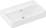 HANSGROHE Waschtisch Xanuia Q 600x370mm weiß mit Hahnloch und Überlauf