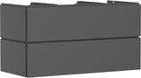 HANSGROHE Xilesa E Waschtischunterschrank 1180 mm – 2 Schubkästen, SoftClose, Wandmontage