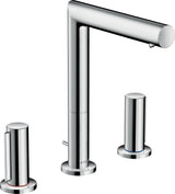 AXOR Uno 200 3-Loch-Waschtischarmatur von Hansgrohe – Chrom, ComfortZone 200, Zerogriffe