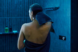 Hansgrohe RainPad Fertigset für 2 Verbraucher – TouchScreen Steuerung, schwarz/chrom