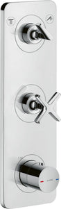 AXOR Citterio E Thermostatmodul DN20 für 2 Verbraucher – Chrom, 380x120 mm