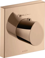 AXOR Starck Organic Highflow Unterputz-Thermostat 12x12 in Chrom – thermostatische Temperaturregelung