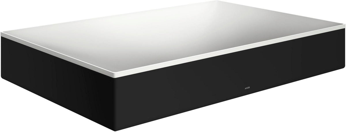 AXOR Suite Aufsatzwaschtisch 600x400mm SolidSurface mit chrom Designrahmen