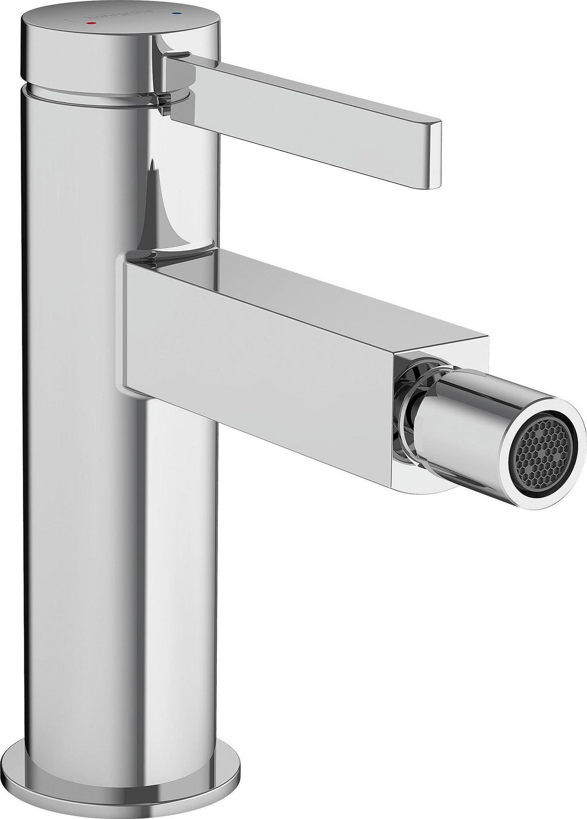 HANSGROHE Finoris Einhebel-Bidetmischer mit Push-Open Ablaufgarnitur, chrom