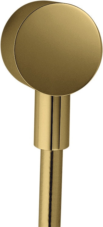 AXOR Starck Schlauchanschluss Fixfit DN 15 in brushed bronze – mit Rückflussverhinderer