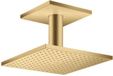 AXOR Kopfbrause 250/250 1jet PowderRain Deckenmontage Chrom – Hansgrohe