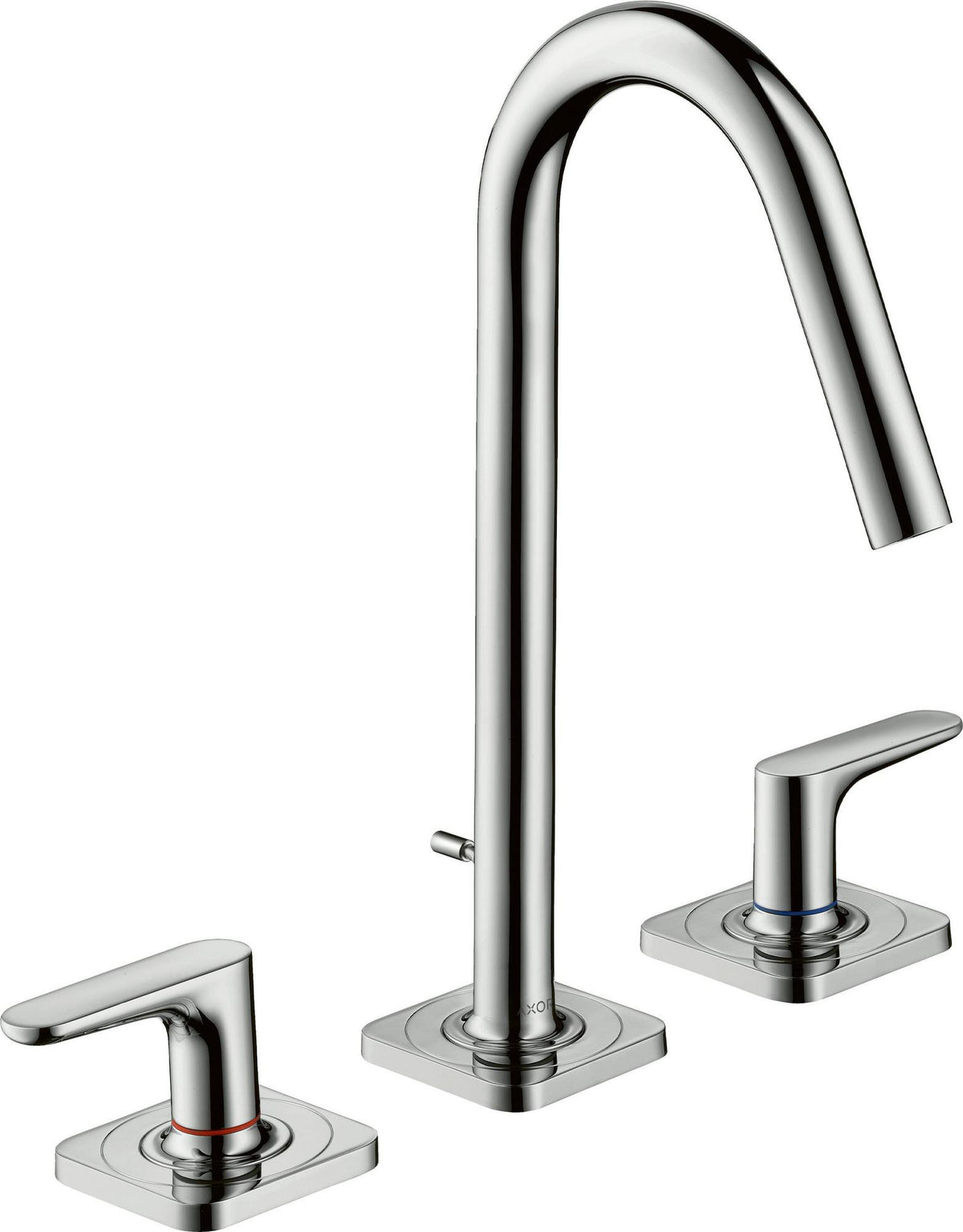 AXOR CITTERIO M 3-Loch-Waschtischarmatur DN 15, Hebelgriffe, Chrom, ComfortZone 160