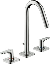 AXOR CITTERIO M 3-Loch-Waschtischarmatur DN 15, Hebelgriffe, Chrom, ComfortZone 160