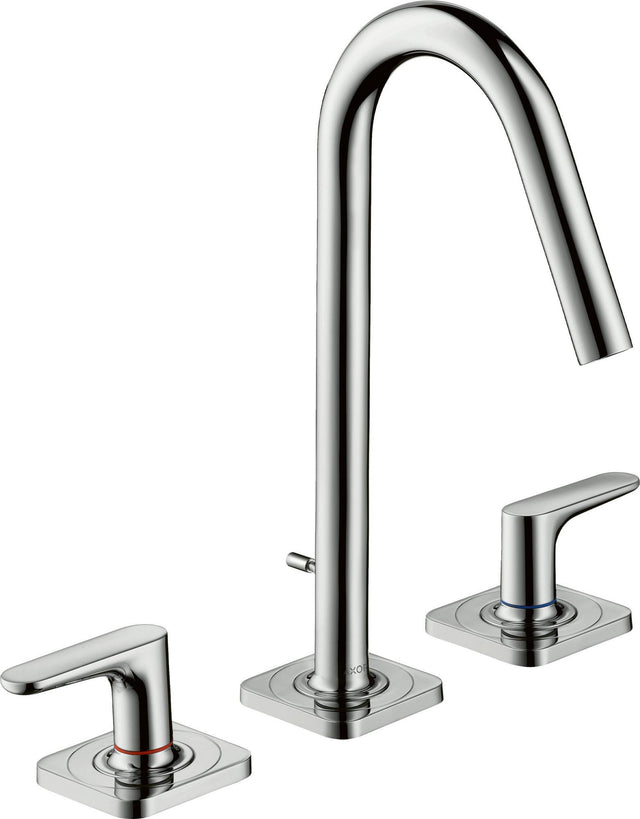 AXOR CITTERIO M 3-Loch-Waschtischarmatur DN 15, Hebelgriffe, Chrom, ComfortZone 160
