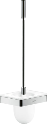 AXOR Universal Softsquare WC-Bürstenhalter Wandmontage verchromt mit Glaseinsatz