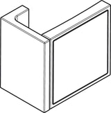 AXOR Universal Rasierspiegel polished nickel – neigbar, 1-fach/1,7-fach Vergrößerung