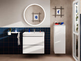 HANSGROHE Waschtisch Compact Xanuia Q 800x480mm weiß mit Hahnloch und Überlauf
