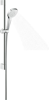 HANSGROHE Brausekombi Croma Select E Vario Shower Set 900 mm weiß/chrom – Thermostat & Select-Taste