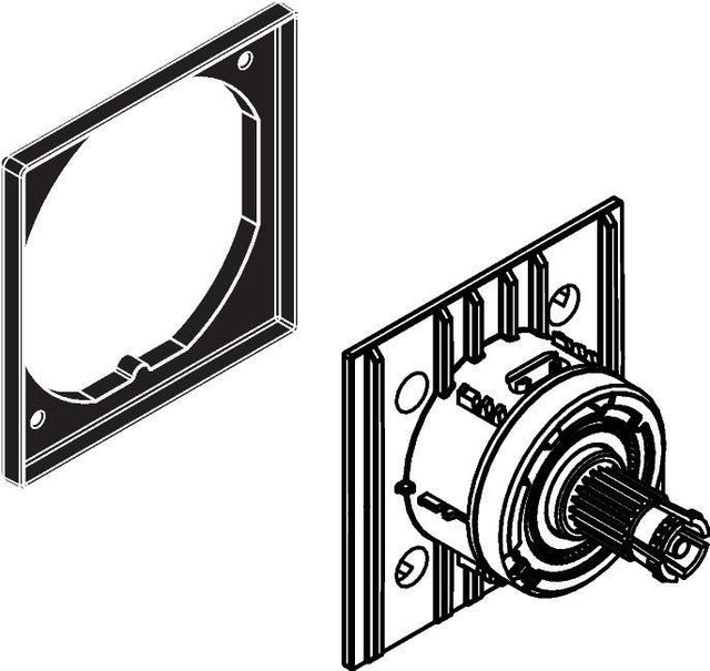 Hansgrohe HG Griffadapter RainSelect – Passgenaues Zubehör für Ihre RainSelect Duscharmatur