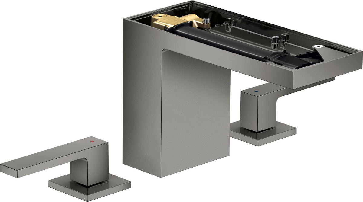 AXOR MYEDITION 110 3-Loch-Waschtischarmatur mit Push-Open Ablaufgarnitur in Chrom