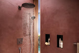 HANSGROHE XtraStoris Minimalistic Wandnische rahmenlos mattschwarz 300x150x100 mm